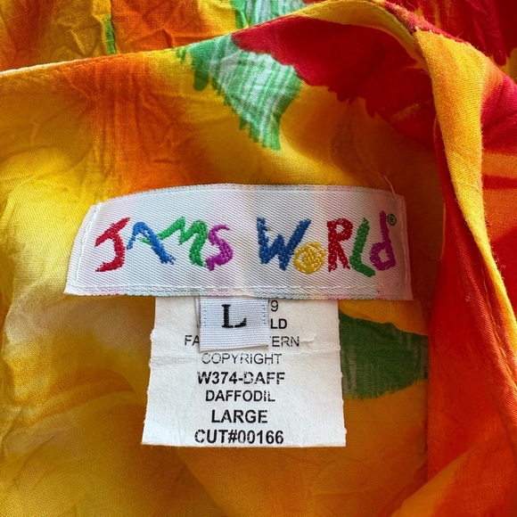 Jams World Floral Sleeveless Maxi Dress | Size Large - Picture 5 of 7